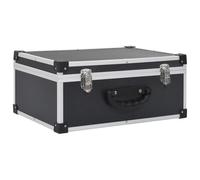 Gecheer Custodia CD, alluminio ABS nero per 60 CD