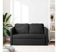 Gecheer Divano Letto,da Terra,Moderno,2 Posti,in Tessuto,Nero,112x174x55 cm,Divano Letto 2 Posti,Divano Letto in Tessuto,Divano Letto Scomparsa,Divani Letto Due Posti