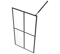 Gecheer Doccia moderna con parete in vetro ESG - Dimensioni regolabili, manutenzione semplice e design elegante
