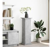 Gecheer Espositore con Portaoggetti Grigio Cemento 31x30x90 Truciolato,Supporto per Acquario,Supporto per Acquari a Libreria,Mobili per Acquario,Mobile per Acquario Moderno con Armadietto,P854610