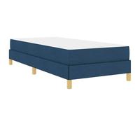 Gecheer Letto a molle Blu, Bianco 100 x 200 cm SchiumaLetto a Molle LED