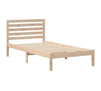 Gecheer Letto a Scomparsa, 100 x 200 cm, Legno di Pino, Design Minimalista, Ideale per Stanze da Letto