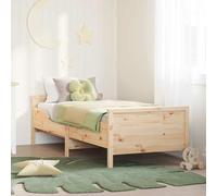 Gecheer Letto Estensibile per Bambini Altro Marrone 80 x 130/165 / 200 cmLetto Estensibile Bambini