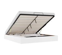 Gecheer Letto Pouf Similpelle 200x200 cm, Spazio Ampio, Facile Manutenzione, Sollevamento Idraulico, Ideale per Piccoli Spazi