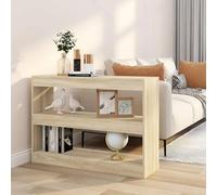 Gecheer Libreria/Divisorio Rovere Sonoma 100x30x72 cm,Libreria,Scaffale Portaoggetti,Scaffalatura,Libreria Scaffale,Scaffale Porta CD,Libreria per Soggiorno,J811739