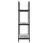 Gecheer Libreria Grigio sonoma 80 x 30 x 109 cm Legno multistratoLibreria Rovere Design