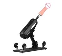 Gecheer Macchina del Sesso per Adulti con Pistola Retrattile Automatica per Dildo con massaggiatore a Spinta con Dildo Angolo Regolabile per Gli Strumenti di Auto-Piacere delle Coppie delle Donne
