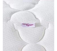Gecheer Materassi Bianco 160 x 80 cm Tessuto in Poliestere al 100% Letto con Materasso
