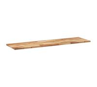 Gecheer Mensole da Parete 3 pz 160x40x2 cm Legno Acacia Rifinito a OlioMensole Legno Naturale
