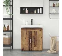 Gecheer Mobile per lavabo da bagno Legno vecchio 60 x 34 x 63 cmMobile Bagno in Rovere