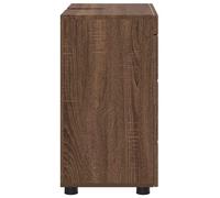 Gecheer Mobile per lavabo da bagno Rovere marrone 60 x 34 x 63 cmMobile Bagno in Rovere