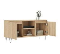 Gecheer Mobile Porta TV Rovere Sonoma 104x35x50 cm in Legno MultistratoMobili TV moderniSet porta TV