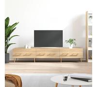 Gecheer Mobile Porta TV Rovere Sonoma 150x36x30 cm in Legno MultistratoMobili TV moderniSet porta TV