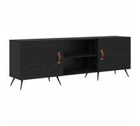 Gecheer Mobile TV Rovere nero 150 x 30 x 50 cm Legno multistratoMobili TV moderniSet porta TV