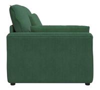 Gecheer Modulo Terminale Bracciolo Divano Modulare con Cuscini Verde Scuro 100 cmSofa 2 Posti Tessuto