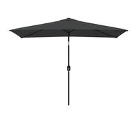 Gecheer Ombrellone,da Sole,Parasole,Inclinabile,Rettangolare,Antracite,con Palo in Metallo,200x300 cm,Ombrellone da Giardino,Ombrellone da Patio,Ombrellone da Terrazzo,Piscina,Mare