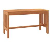 Gecheer Panca da Giardino 80 cm Legno Massello di Eucalipto