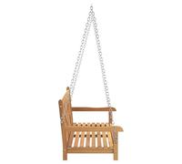Gecheer Panchina a Dondolo Altro Marrone 114 x 60 x 64 cmPoltrona Massaggio Reclinabile