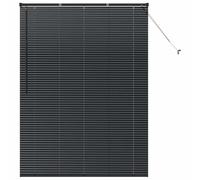 Gecheer Persiane Veneziane in Alluminio Nero, Controllo della Luce e della Privacy, Ideali per Stanze Moderne