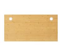 Gecheer Piano scrivania 110 x 55 x 2,5 cm, in bambù, piano di ricambio per tavolo da pranzo, scrivania regolabile in altezza, tavolo da bar, tavolino tipo A-1