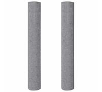 Gecheer Pile Antiscivolo da Pittore 2 pz 10 m 180 g/m² GrigioTelo imbianchino copertura