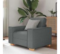 Gecheer Poltrona Divano Grigio Scuro 60 cm TessutoSet Divani da Esterno