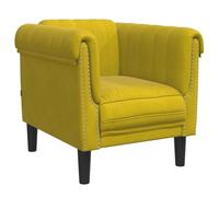 Gecheer Poltrona Gialla in VellutoModulo divano modulare