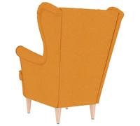 Gecheer Poltrona Giallo Scuro 74x84x100 cm in TessutoPoltrona Massaggio Reclinabile