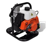 Gecheer Pompa Irrigazione 11,5 m³/h - 1,2 kW, 2 Tempi, Benzina & Miscela, Adatta Acqua Pulita