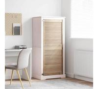 Gecheer Porta per Armadio Altro con porta Marrone 140.5 x 59.5 x 2.1 cmGuardaroba Legno Massello