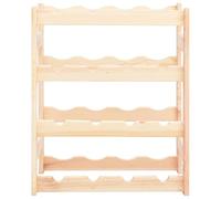 Gecheer Portavini, da 16 bottiglie in legno di pino, per cantina e ristoranti