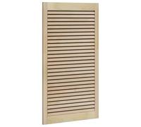 Gecheer Porte per Armadi Other 4 pcs Marrone 110 x 59.5 x 2.1 cmPorte Armadio