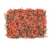 Gecheer Recinzione Foglie Acero Artificiali,Recinzione foglie,Recinzione Foglie,Recinzione artificiale per la privacy,Siepe Finta Artificiale,Recinzioni Decorative da Giardino,6pz Rosso Chiaro 40x60cm