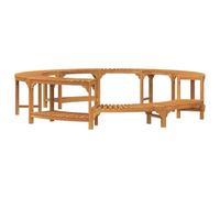 Gecheer Recinzione Vasca Idromassaggio, Acacia, 275 cm, Resistente, Estetica Moderna per Giardini
