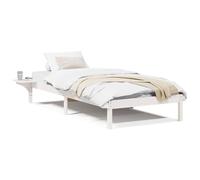 Gecheer Rete letto con comodini Bianco 100 x 200 cm BiancoGiroletto moderno