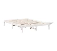 Gecheer Rete letto con comodini Bianco 160 x 200 cm BiancoGiroletto moderno