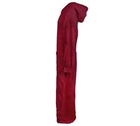 Gecheer Robe da camera KINN Rosso xxl in Cotone, comoda per tutte le taglie, eleganza informale per il relax