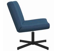 Gecheer Sedia Lounge Blu Tessuto Medio Ergonomica Sedia LoungePoltrona Massaggio Reclinabile