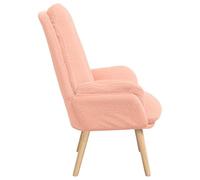 Gecheer Sedia rilassante Rosa 69 x 74 x 93 cm TessutoSedie Giardino 2 Posti