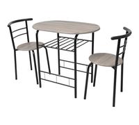 Gecheer Set da Bar e Collazione, Materiale MDF, per Cucina, Sala da Pranzo, Casa, Colazione