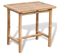 Gecheer Set da Bistrot 3 pz con Cuscini in BambùArredo stile caffetteria per terrazzo