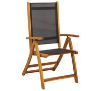 Gecheer Set da pranzo giardino, 7 pezzi legno massello di acacia per esterni