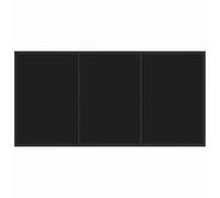 Gecheer Set da Pranzo per Giardino 5 pcs Grigio Poly RattanSet Tavolo Giardino