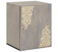 Gecheer Set di mobili per il bagno 5 pcs Grigio 62 x 33 x 58 cmMobile Bagno in Rovere