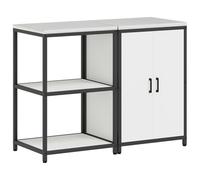 Gecheer Set di Stoccaggio per Cucina 2 pcs Bianco 120 x 50 x 92 cmsoluzioni organizzazione cucina