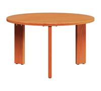 Gecheer Set di Tavolini da Caffè 2 pcs Cera marrone 47.5 x 47.5 x 27 cmTavolini Caffè Set