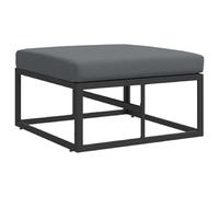 Gecheer Set Divano da Giardino 11 pcs Nero 70 x 70 x 32 cm AlluminioSalottino da giardino in polyrattan