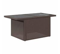 Gecheer Set Divano da Giardino 6 pcs Marrone polyrattanSalotto Giardino Complet