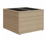Gecheer Set Divano da Giardino 6 Pezzi con Cuscini Beige PolyrattanSet giardino relax
