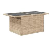 Gecheer Set Divano Giardino a 5 Pezzi con Cuscini Beige in PolyrattanDivano da giardino cuscini